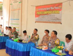 Jumat Curhat, Kapolres Lampung Utara Serap Aspirasi warga Penagan Ratu