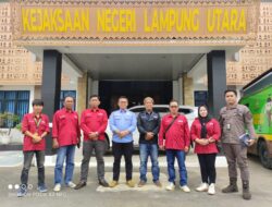 Kajari Lampung Utara Menerima Audensi Penggurung Cabang Jaringan media Siber Indonesia ( JMSI)