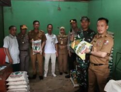 Memastikan harga sembako stabil pemerintah kabupaten lampura bersama porkompinda melakukan sidak d pasar dan bulog