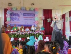 Bunda Dessy Adipati Hadiri Lomba Mewarnai Dalam Rangka Pembinaan Kreativitas Peserta Didik PAUD Tahun 2024