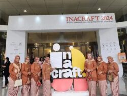 Pameran Handicraft Trade Fair Inacraft 2024 Resmi Dibuka, Kain TAPIS Jadi Produk Unggulan Pemkab Lampura