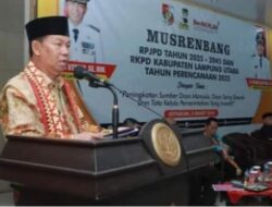 Bupati Lampung Utara Hadiri Musrenbang Bahas RPJPD Tahun2025-2045 dan RKPD 2025