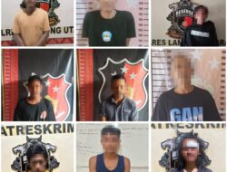 Dalam Tiga Hari, Polres Lampung Utara Ungkap 10 Kasus C3 Dengan Mengamankan 9 Orang Pelaku