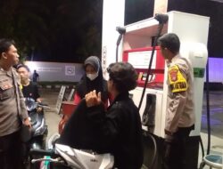 Antisipasi kecurangan SPBU, Polres pesisir barat cek dan monitoring SPBU.