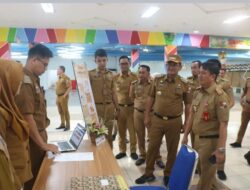 Pejabat Bupati Lampung Utara Drs. Aswarodi. M.Si Kunjungi Mall Pelayanan Publik untuk Maksimalkan Pelayanan kepada Masyarakat