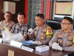 Hasil Ops Cempaka Krakatau 2024, Kapolres Lampung Tengah Gelar Konferensi Pers