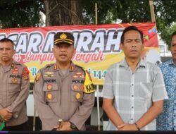 Jelang Idul Fitri 1445 H, Polres Lampung Tengah Gelar Pasar Murah