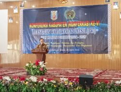 Bupati Way Kanan hadiri KONFERKAB Persatuan Wartawan Indonesia ( PWI ) ke VI 