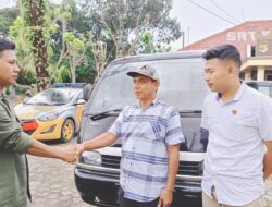 Sat Reskrim Polres Lamteng Kembalikan Mobil Pick Up Kepada Pemiliknya Yang Telah Dicuri Residivis Di Pasar Gunung Sugih Raya