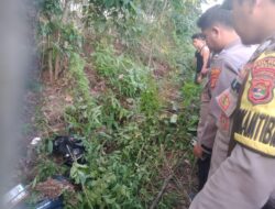 Polres Mesuji Selidiki Penemuan Mayat Siswi SMA Didalam Parit