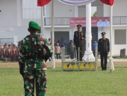 Kapolres Lampung Tengah Pimpin Upacara Hari Lahir Pancasila