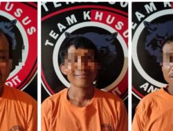 Saat Asik Pesta Sabu, Tiga Pria Di Amankan Polisi