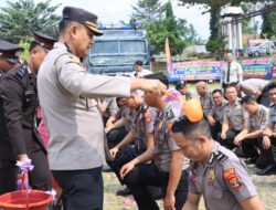 Hari Bhayangkara, 39 Personel Polres Lampung Utara Naik Pangkat