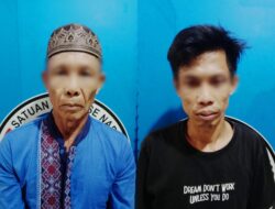 Miliki Sabu, Ayah dan Anak di Lampung Tengah Ditangkap Polisi