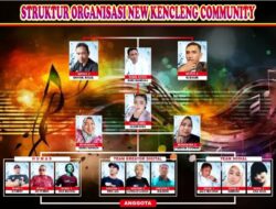 NEW KENCLING COMMUNITY melakukan gerak sosial membagikan sembako kepada orang orang jompo d sekitar