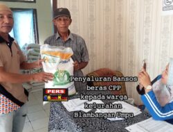 Kelurahan Blambangan Umpu Kembali Salurkan Bantuan Beras CPP