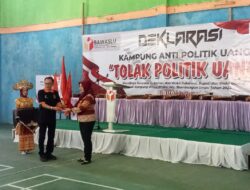 BAWASLU Kabupaten Way Kanan Menggelar Acara Deklarasi Kampung Anti Politik Uang