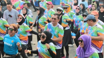 Fun Run HUT Korpri Lampung Utara ke-53 Sukses Digelar, Pj. Bupati, Mari Bersama Membangun Lampung Utara