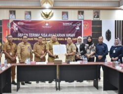 Pemkab Kapuas Terima Sisa Anggaran Hibah Pilkada Tahun 2024