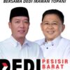 Hitungan Cepat, Paslon Nomer Urut 01 Berani Berhasil Unggul.