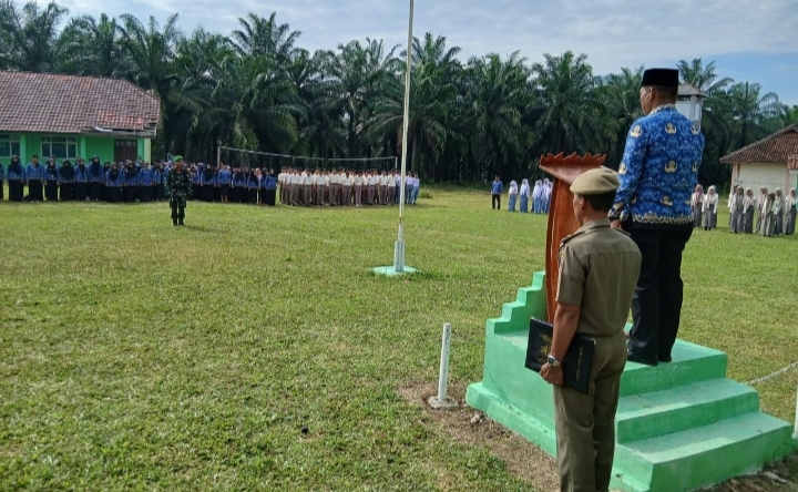 Camat Selagai Lingga Pimpin Upacara Hari Kesaktian Pancasila