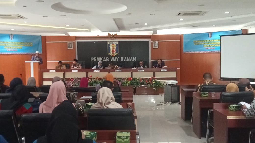 Bupati Way Kanan Menghadiri Penutupan Workshop Praktik Penyusunan Renstra OPD