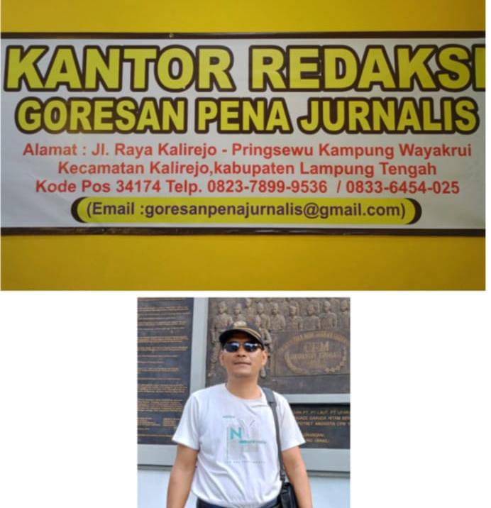 Dituding Media Tidak Jelas, Pimpinan Umum Goresan Pena Jurnalis Tanggapi Santai: “Kami Tunggu Laporannya Mau Sampai Mana”