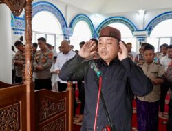 Polres Lampung Tengah Gelar Salat Gaib untuk Bripka Arya Supena yang Gugur Saat Gagalkan Aksi Curanmor