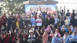 Bupati Lampung Timur Ela Siti Nuryamah Ikuti Car Free Day dan Senam Bersama SPPG se-Kecamatan Sukadana
