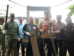 Azwar Hadi Hadiri Ground breaking Jembatan Garuda, Akses Warga Raman Utara Makin Mudah
