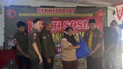 Wujudkan Kepedulian Sosial, Pengurus DPD dan DPC LSM Trinusa Bagikan Bansos Sambut Rakernas Ke-4