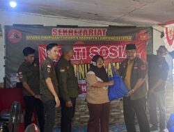 Wujudkan Kepedulian Sosial, Pengurus DPD dan DPC LSM Trinusa Bagikan Bansos Sambut Rakernas Ke-4